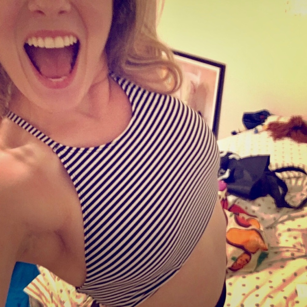 NWOT Urban Outfitters halter bikini top